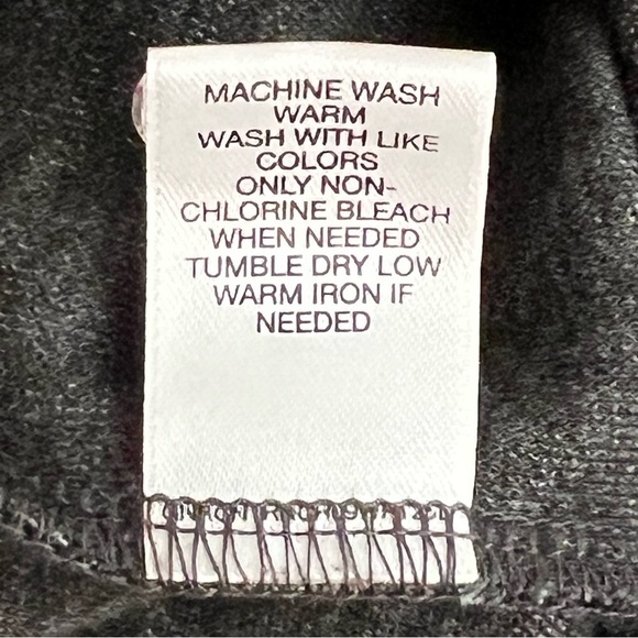 ROWM 1/4 Zip Charcoal Pullover With Copper Colored Stitching. XXL EUC - Picture 11 of 13